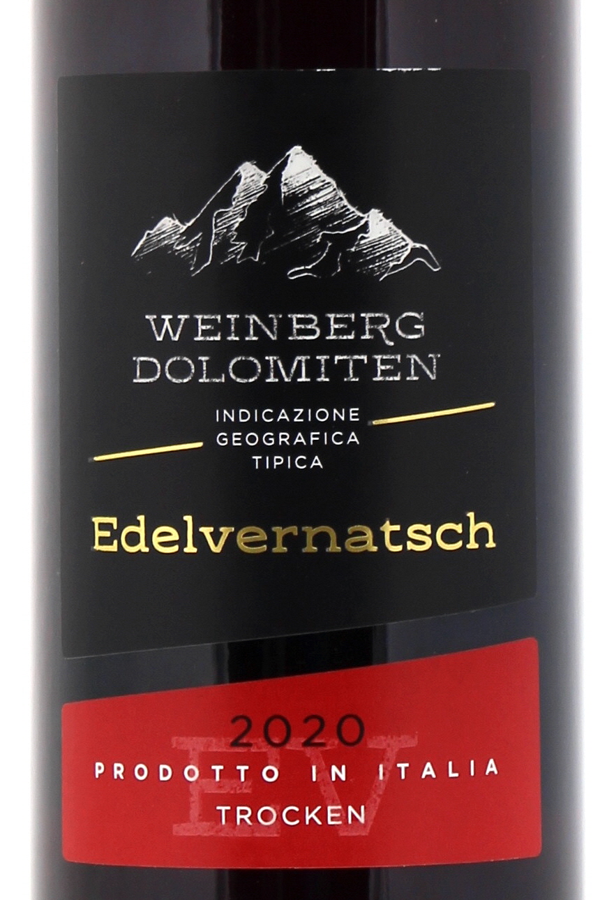 Weinberg Mobile Wein-App - Edelvernatsch Dolomiten 2020 PENNY 0,75 FLasche trocken Italien IGT l