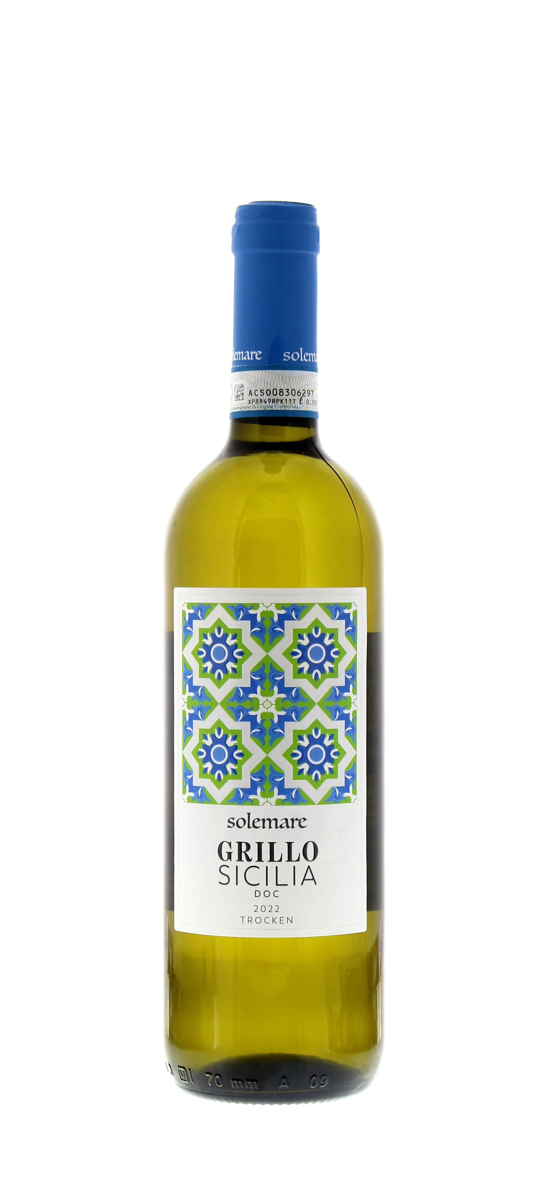 2022 Italien Solemare Sicilia DOC Grillo trocken 0,75 l Flasche - PENNY  Mobile Wein-App