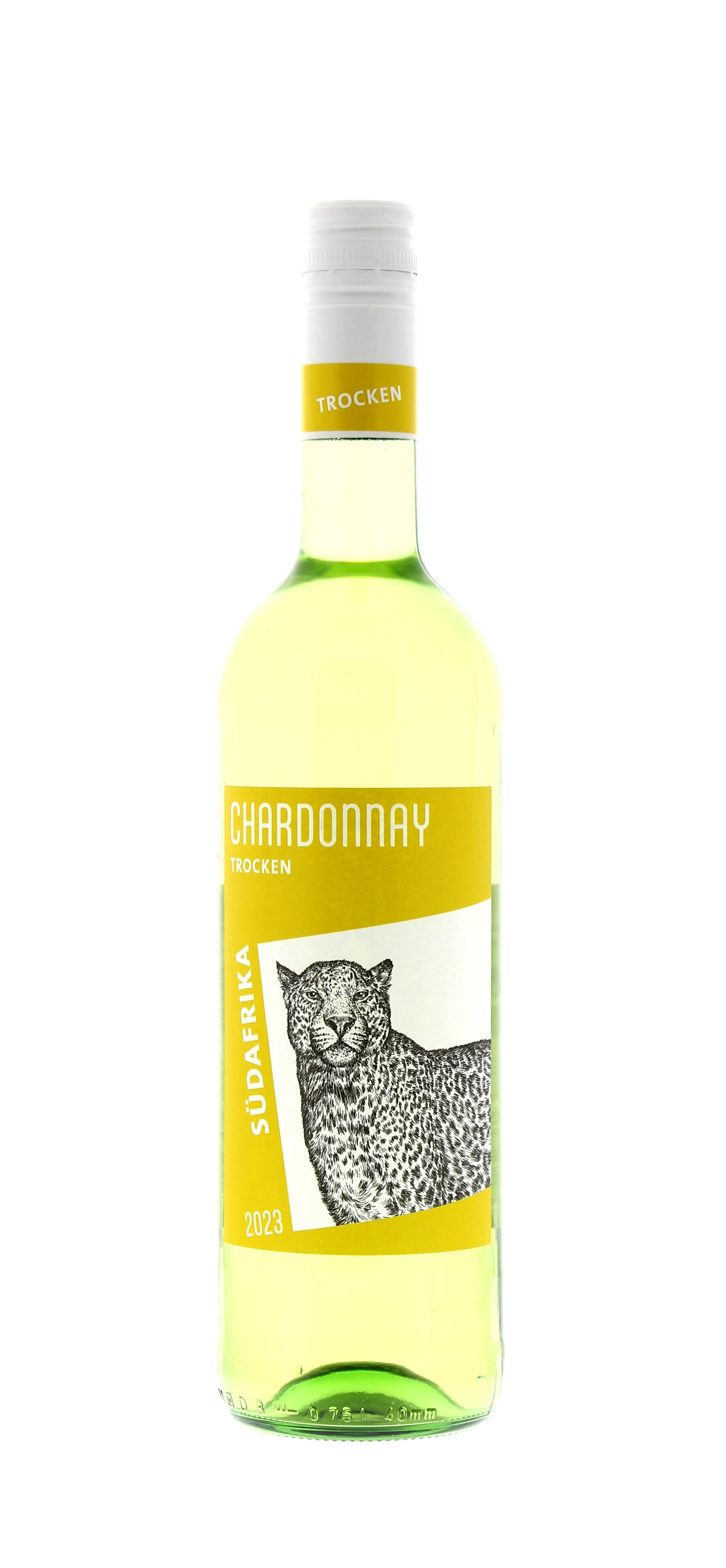 2023 Südafrika Western Cape Mobile Flasche - Chardonnay l PENNY 0,75 trocken Wein-App